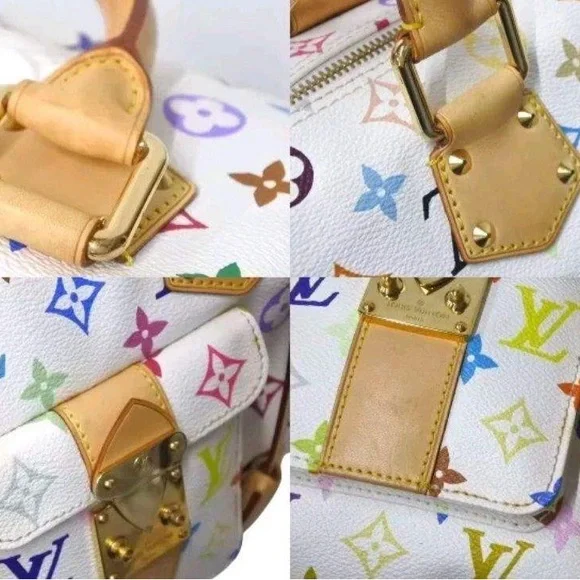 Louis Vuitton Murikami bag- pristine condition!  Comes w/certificate of auth. - Picture 3 of 5